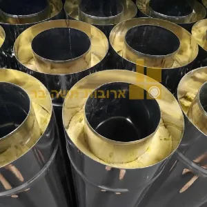 ארובה מבודדת דופן כפולה לפינוי עשן