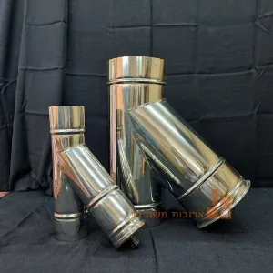 מחבר Y נירוסטה לארובה