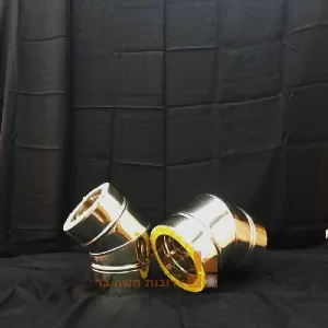 זווית 45 מעלות מבודדת לפינוי עשן