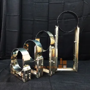 שלה בגובה משתנה נירוסטה למערכת שחרור עשן