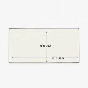 זכוכית לקמין לפי מידה לקמין נפט GODIN Jurassien