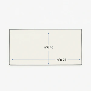 זכוכית לקמין לפי מידה לקמין עצים בנוי LACUNZA