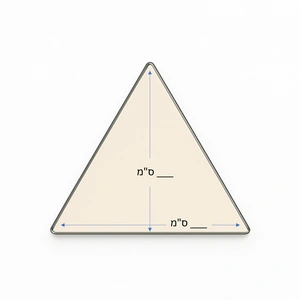 זכוכית לקמין לפי מידה בצורה משולשת