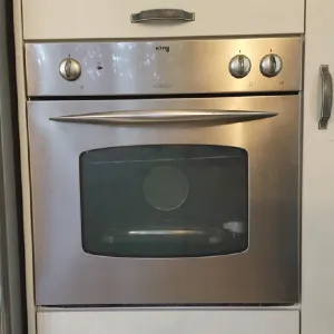 זכוכית לדלת תנור אפייה King במצב סגור