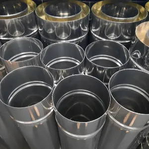 צינורות נירוסטה תעשייתיים למערכות פליטת עשן